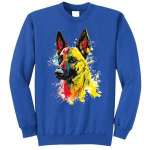 Belgian Malinois Dog Graphic Pet Art Belgian Malinois Sweatshirt