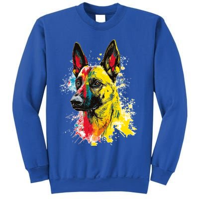 Belgian Malinois Dog Graphic Pet Art Belgian Malinois Sweatshirt