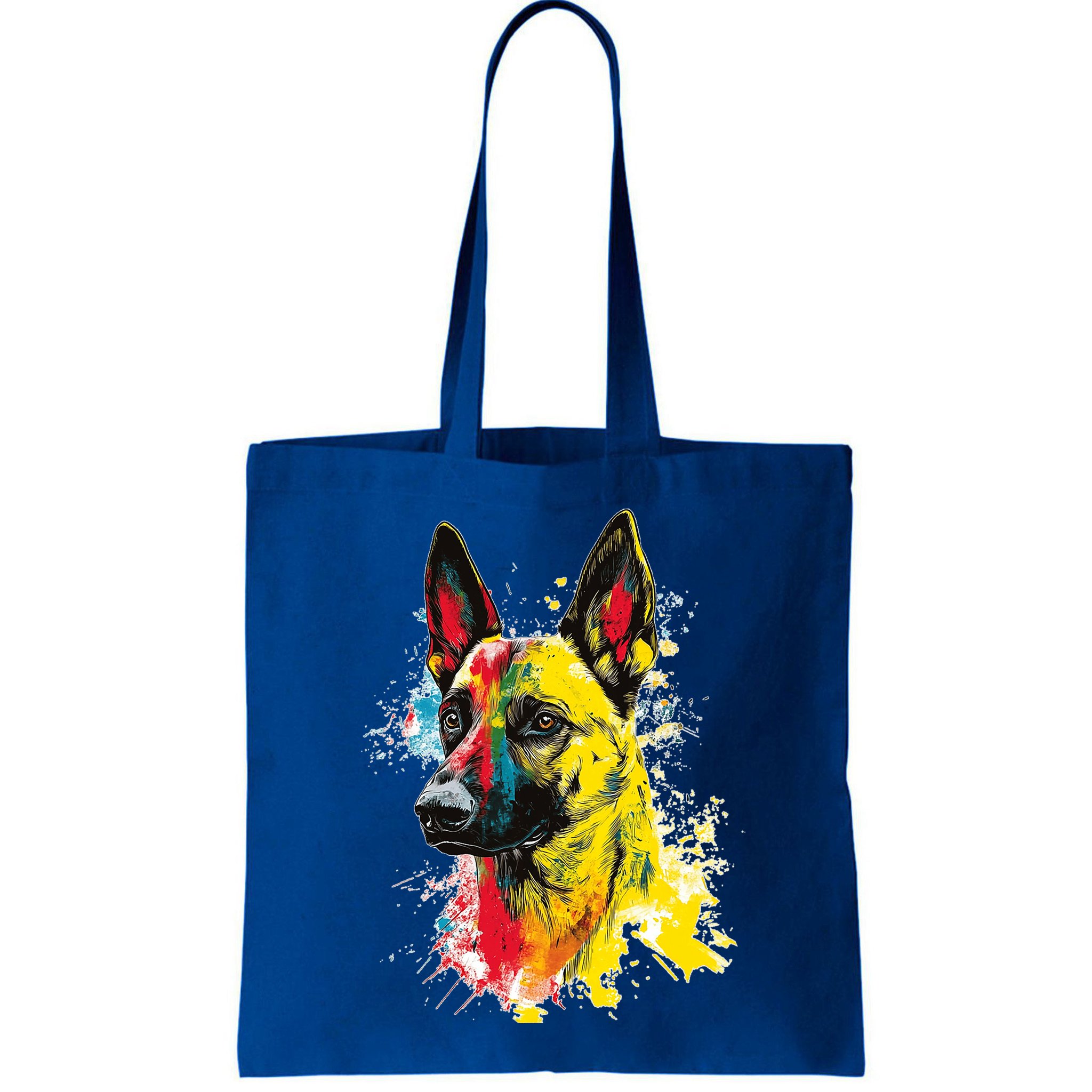 Belgian Malinois Dog Graphic Pet Art Belgian Malinois Bag
