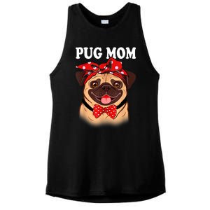 Boxer Mom Dogs Tee Mothers Day Dog Lovers Gifts For Women Ladies PosiCharge Tri-Blend Wicking Tank