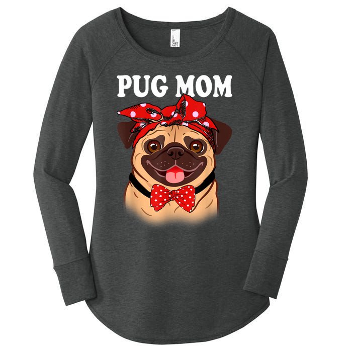 Boxer Mom Dogs Tee Mothers Day Dog Lovers Gifts For Women Women's Perfect Tri Tunic Long Sleeve Shirt