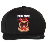 Boxer Mom Dogs Tee Mothers Day Dog Lovers Gifts For Women Wool Snapback Cap