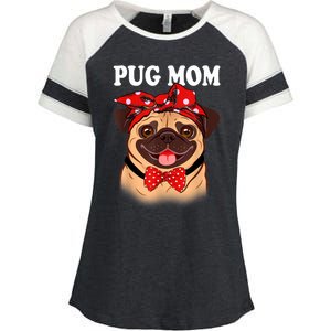 Boxer Mom Dogs Tee Mothers Day Dog Lovers Gifts For Women Enza Ladies Jersey Colorblock Tee