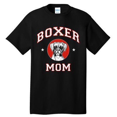 Boxer Mom Dog Mother Tall T-Shirt