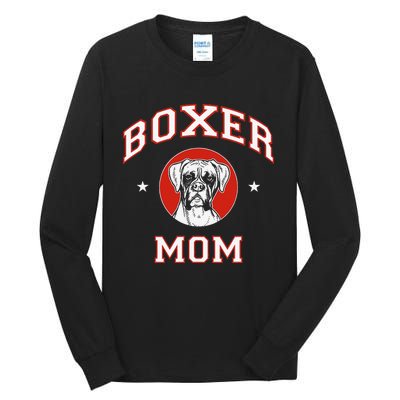 Boxer Mom Dog Mother Tall Long Sleeve T-Shirt