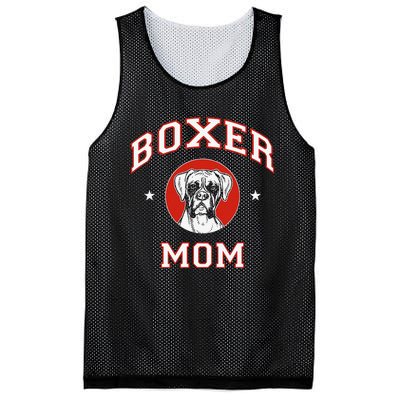 Boxer Mom Dog Mother Mesh Reversible Basketball Jersey Tank