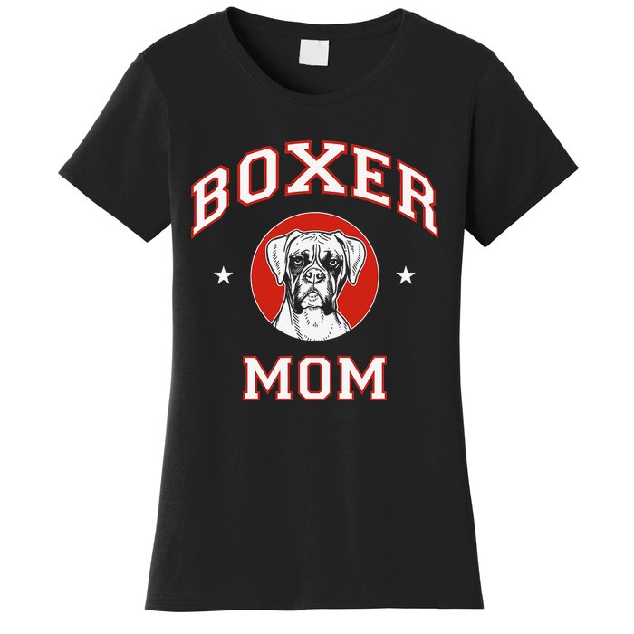 Boxer Mom Dog Mother Women's T-Shirt