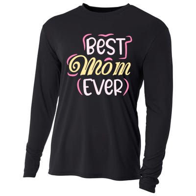 Best Mom Ever T Cooling Performance Long Sleeve Crew