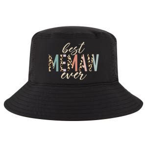 Best Memaw Ever Gifts Leopard funny Mothers Day Cool Comfort Performance Bucket Hat