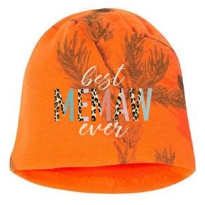 Best Memaw Ever Gifts Leopard funny Mothers Day Kati - Camo Knit Beanie