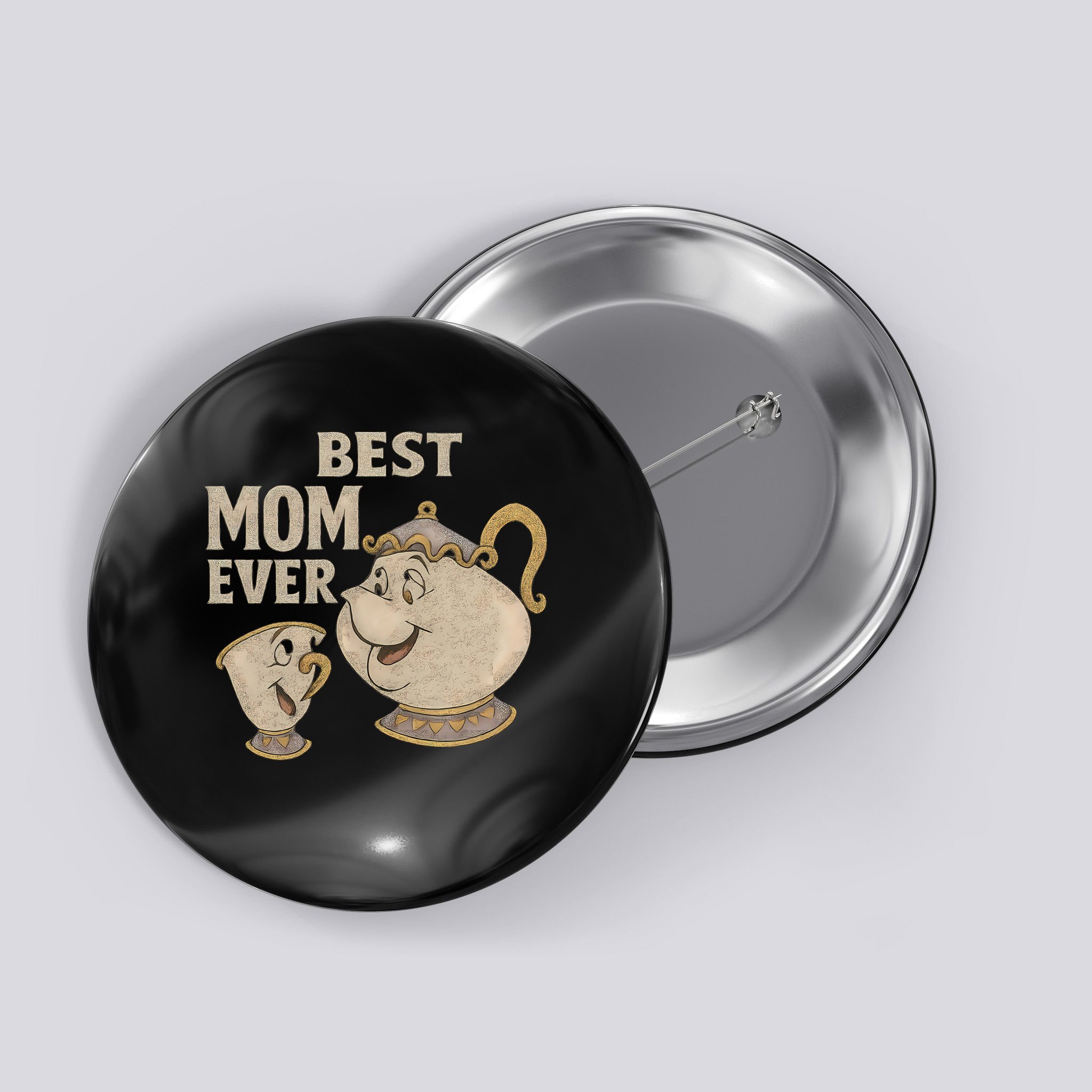 Best Mom Ever Button