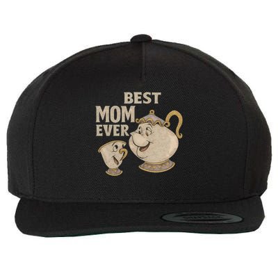 Best Mom Ever Wool Snapback Cap