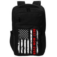 Best Mom Ever US American Flag Graphic Tee Mothers Day Impact Tech Backpack