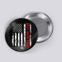 Best Mom Ever US American Flag Graphic Tee Mothers Day Button