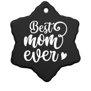 Best Mom Ever Mother's Day Gift Ceramic Star Ornament