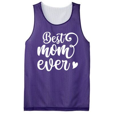 Best Mom Ever Mother's Day Gift Mesh Reversible Basketball Jersey Tank