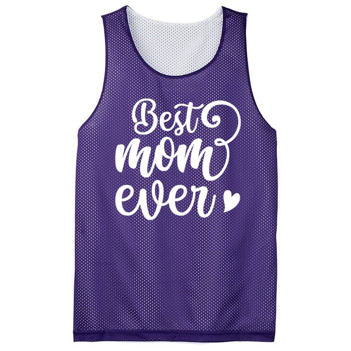 Best Mom Ever Mother's Day Gift Mesh Reversible Basketball Jersey Tank