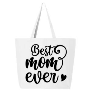 Best Mom Ever Mother's Day Gift 25L Jumbo Tote