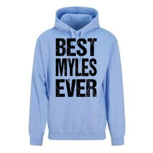 Best Myles Ever Personalized Name Custom Nickname Family Gift Unisex Surf Hoodie