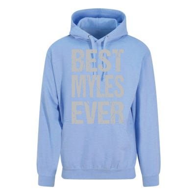 Best Myles Ever Personalized Name Custom Nickname Family Gift Unisex Surf Hoodie