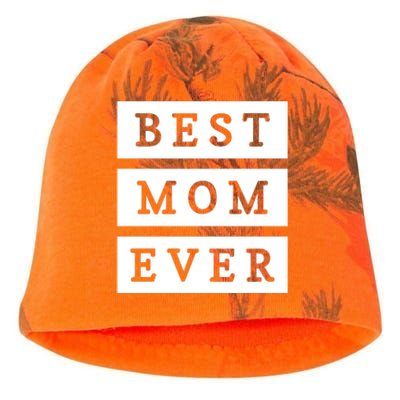 Best Mom Ever Gift For Mothers Day Kati - Camo Knit Beanie