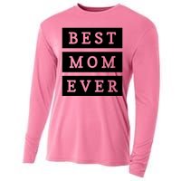 Best Mom Ever Gift For Mothers Day Cooling Performance Long Sleeve Crew