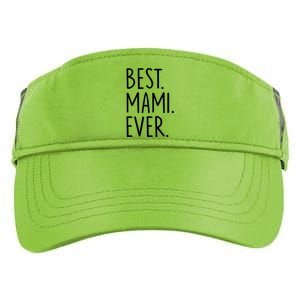 Best Mami Ever Gift Adult Drive Performance Visor