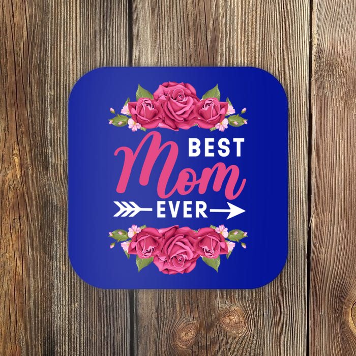 Best Mother Ever African American Dope Black Queen Mom Gift Coaster