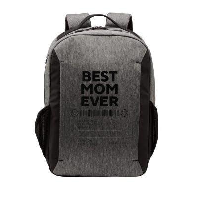 Best Mom Ever Awesome Mothers Day Gift Vector Backpack
