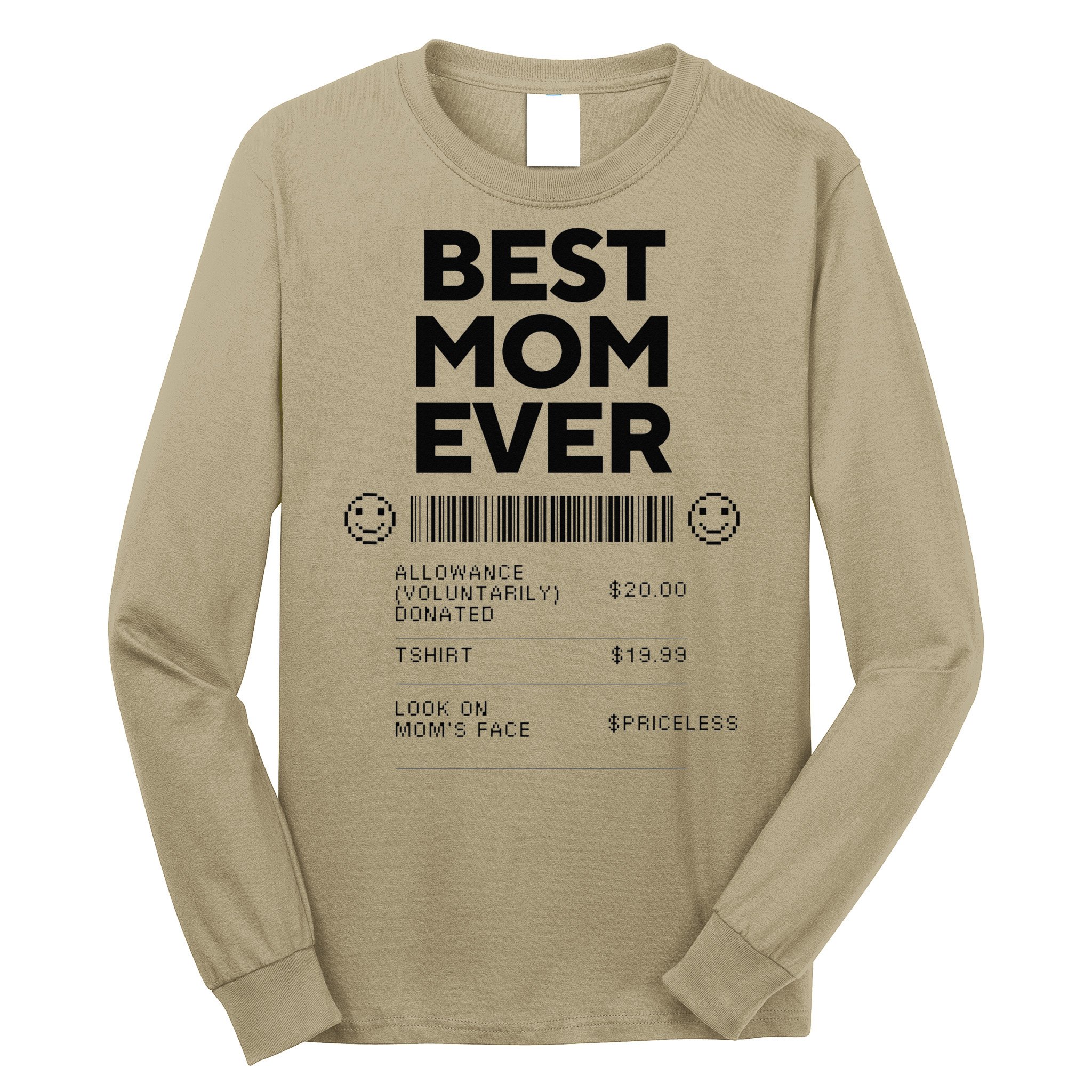 Best Mom Ever Awesome Mothers Day Gift Long Sleeve Shirt