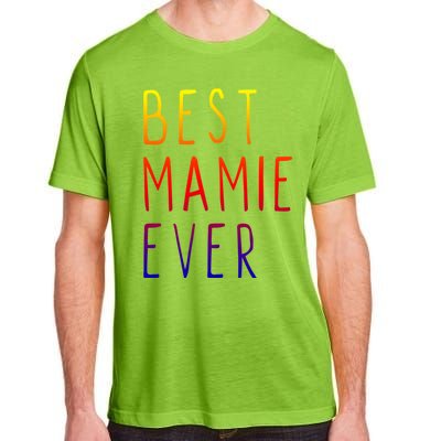 Best Mamie Ever Family Funny Cool Gift Adult ChromaSoft Performance T-Shirt