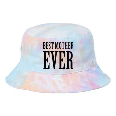 BEST MOTHER EVER Black Tie Dye Newport Bucket Hat