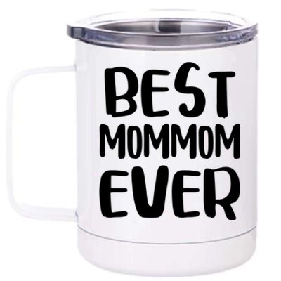 Best Mommom Ever Gift Mother's Day Meaningful Gift 12 oz Stainless Steel Tumbler Cup