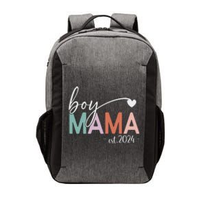 Boy Mama Est 2024 Boy Mom Pregnancy Mom To Be New Mama 2024 Vector Backpack