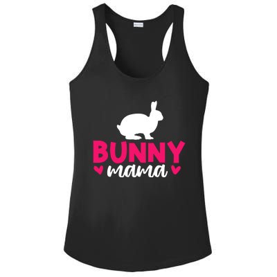 Bunny Mama Easter Day Gift Ladies PosiCharge Competitor Racerback Tank