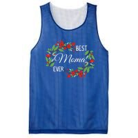 Best Moma Ever Mommy Mother's Day Flowers Gift Mesh Reversible Basketball Jersey Tank