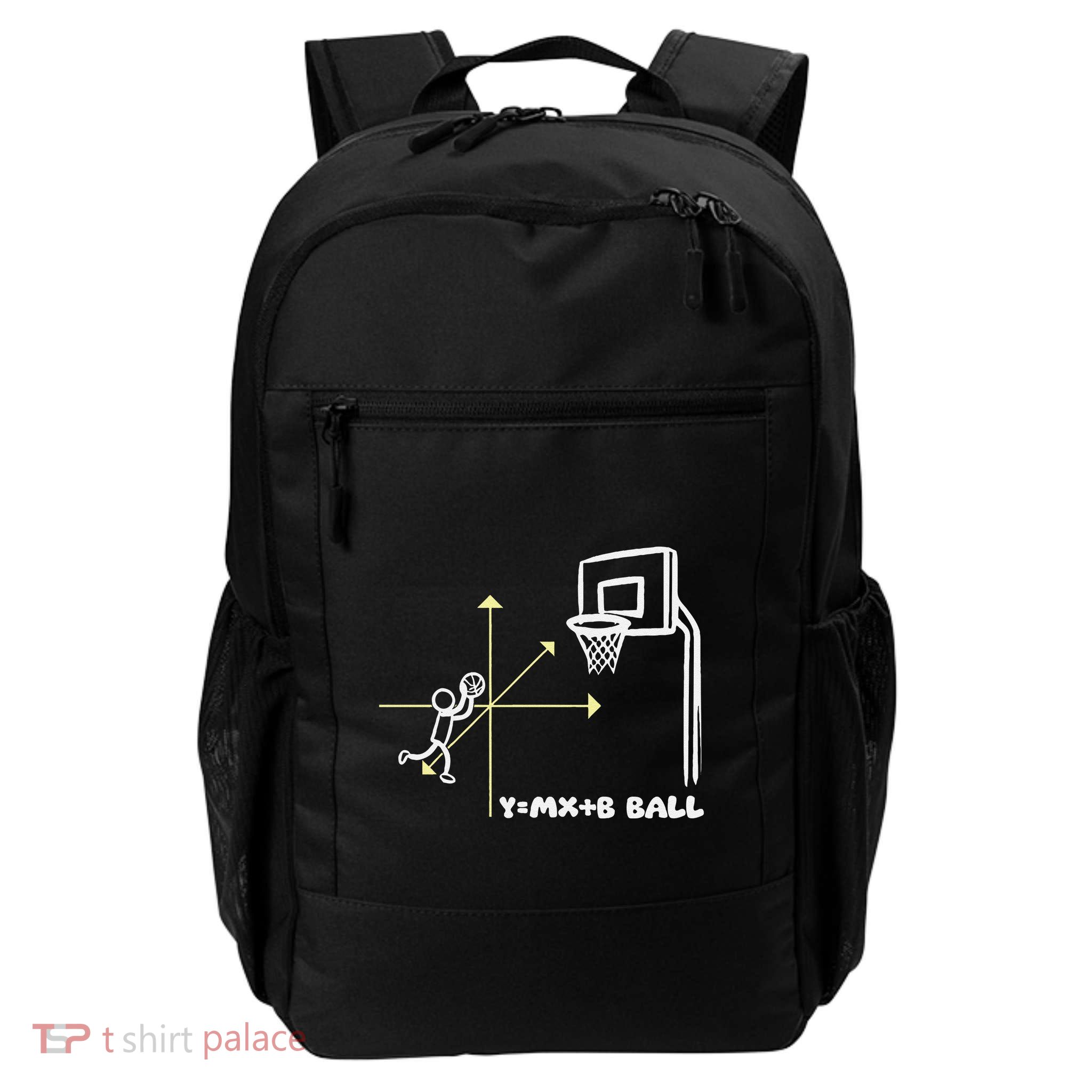 Basketball Math Equation Sports Number Physics Formula Daily Commute Backpack