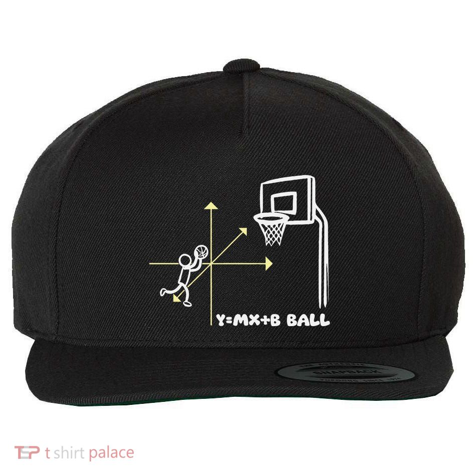 Basketball Math Equation Sports Number Physics Formula Wool Snapback Cap