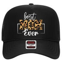 Best Mom Ever Mothers Day T Design For Cute Mom High Crown Mesh Back Trucker Hat