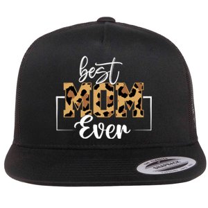 Best Mom Ever Mothers Day T Design For Cute Mom Flat Bill Trucker Hat