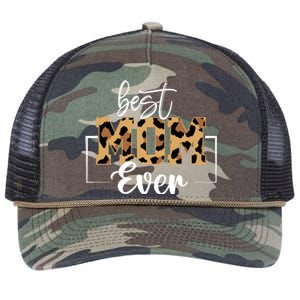 Best Mom Ever Mothers Day T Design For Cute Mom Retro Rope Trucker Hat Cap