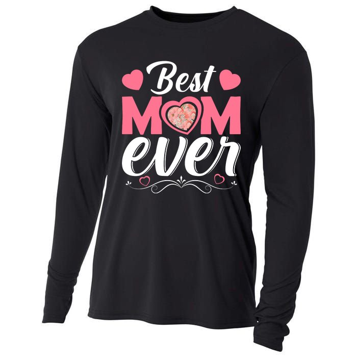 Best Mom Ever Cooling Performance Long Sleeve Crew