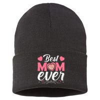 Best Mom Ever Sustainable Knit Beanie