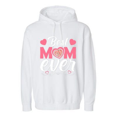 Best Mom Ever Garment-Dyed Fleece Hoodie