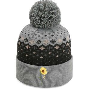 Best Mom Ever Sunflower Cute Mothers Day The Baniff Cuffed Pom Beanie