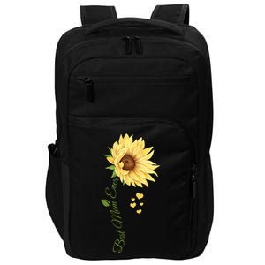 Best Mom Ever Sunflower Cute Mothers Day Impact Tech Backpack