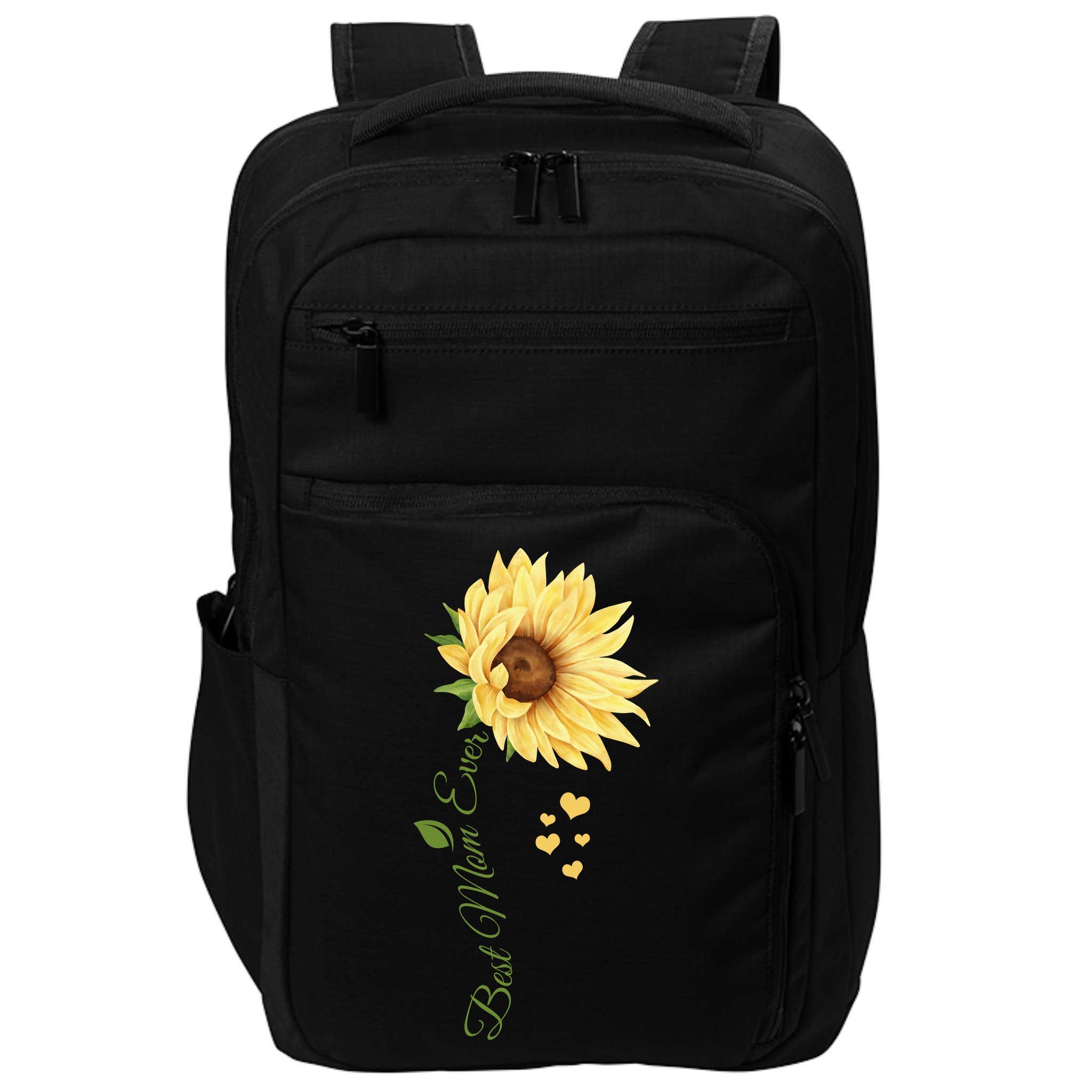 Best Mom Ever Sunflower Cute Mothers Day Impact Tech Backpack