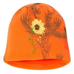 Best Mom Ever Sunflower Cute Mothers Day Kati - Camo Knit Beanie