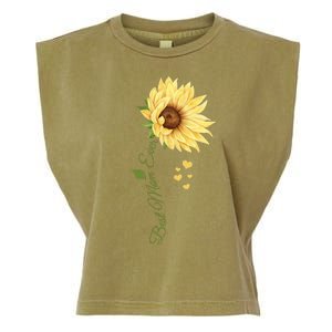 Best Mom Ever Sunflower Cute Mothers Day Garment-Dyed Women's Muscle Tee