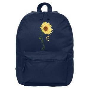 Best Mom Ever Sunflower Cute Mothers Day 16 in Basic Backpack